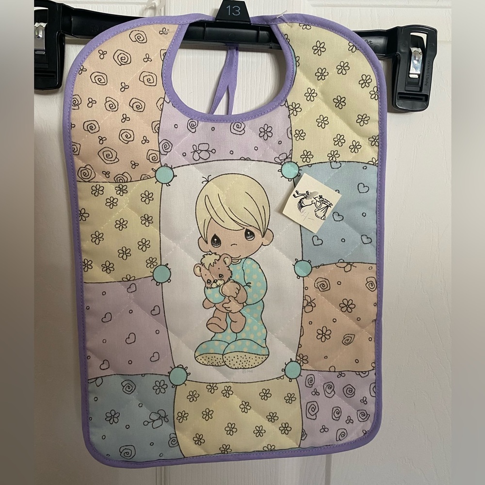 $1.00 with additional purchase Handmade baby bib